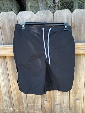 Disney Parks Authentic Original Men's Swim Trunks Black Mickey Mouse XXL